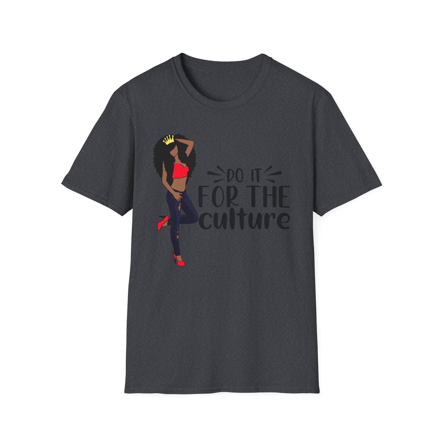 Black Girl Do It For The Culture Unisex Softstyle T-Shirt