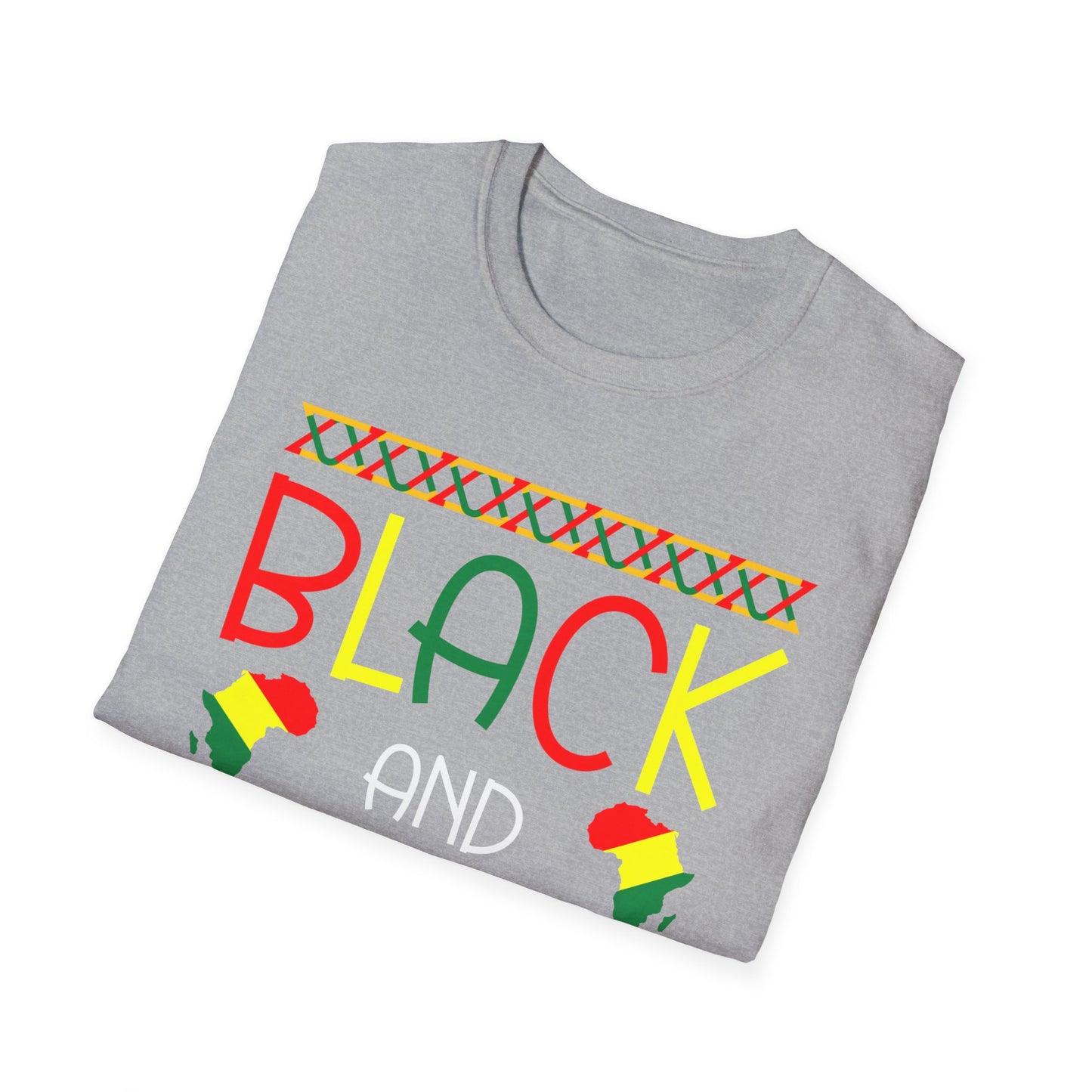 Black And Beautiful Unisex Softstyle T-Shirt