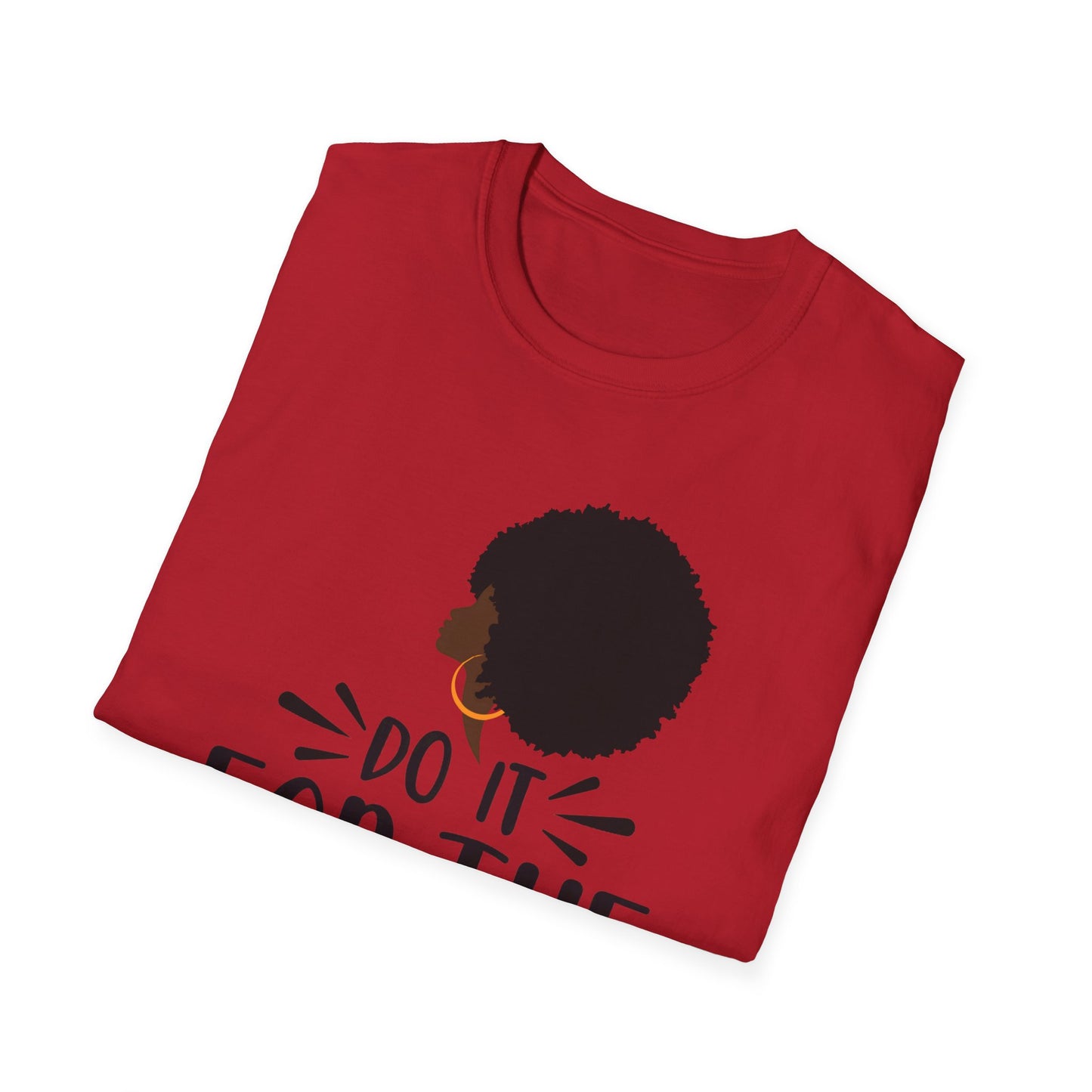 Do It For The Culture Afro Queen Softstyle T-Shirt