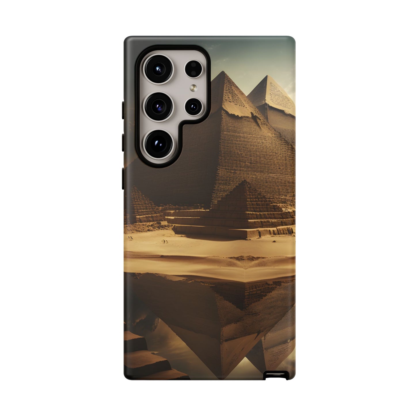 Pyramid Phone Case – Ancient Egypt Inspired Design, Desert Landscape Art, Stylish Protective Cover