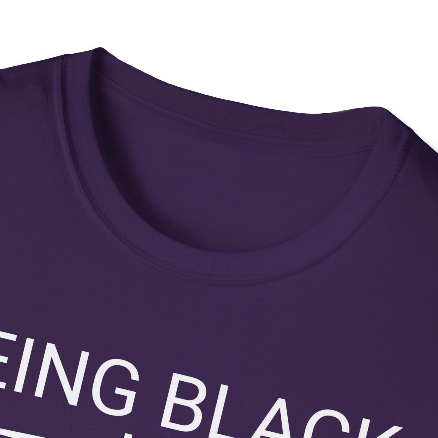 Being Black Is Dope Unisex Softstyle T-Shirt