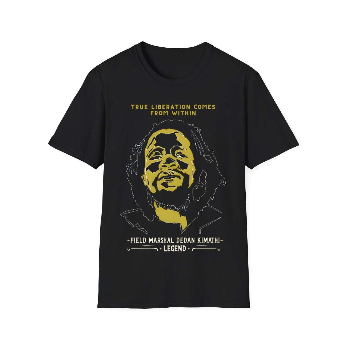 Dedan Kimathi - True Liberation T-Shirt - Kenyan Hero