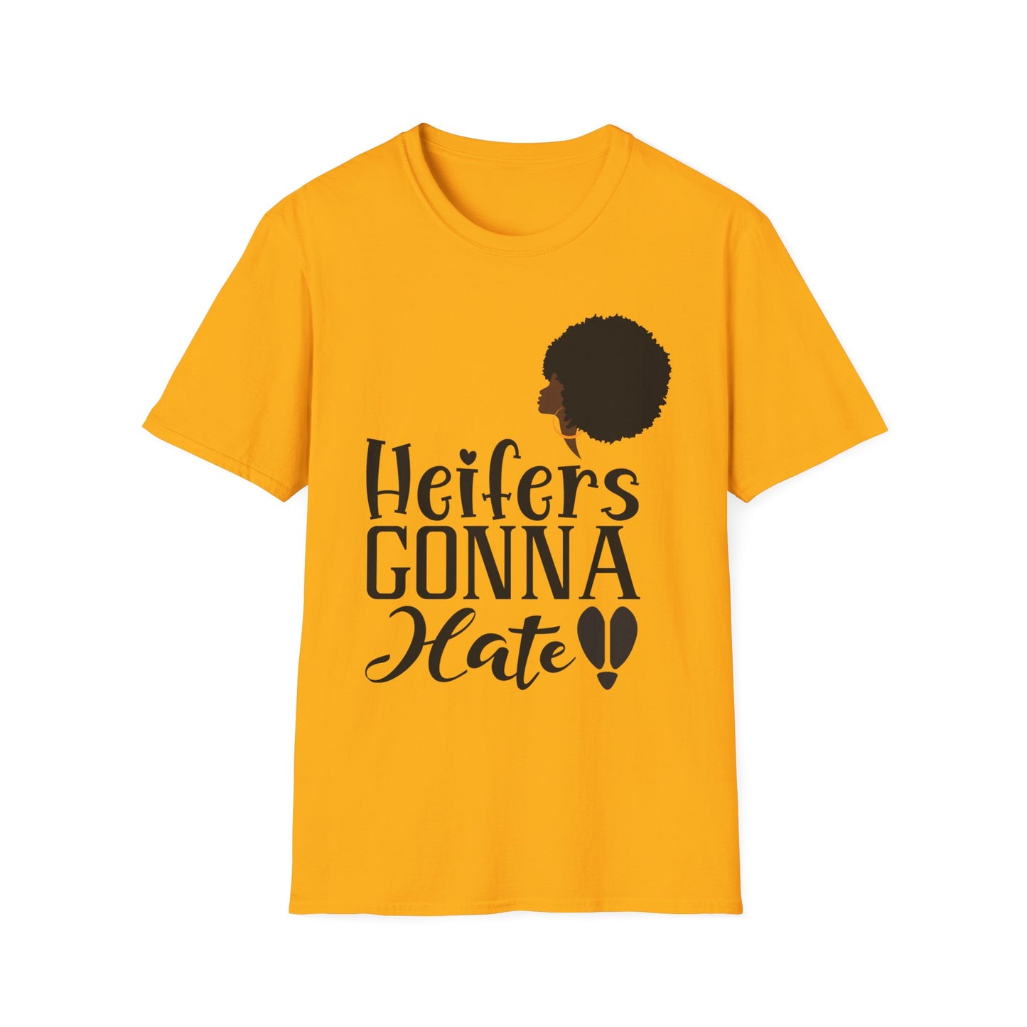 Heifers Gonna Hate Queen Unisex Softstyle T-Shirt