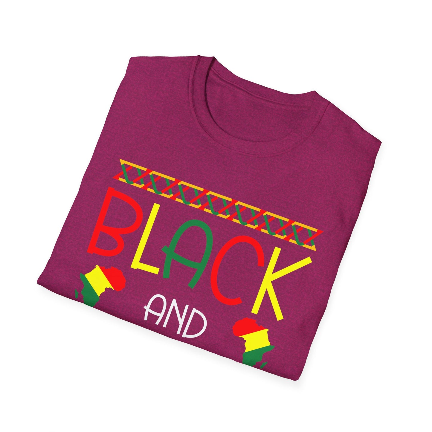 Black And Beautiful Unisex Softstyle T-Shirt