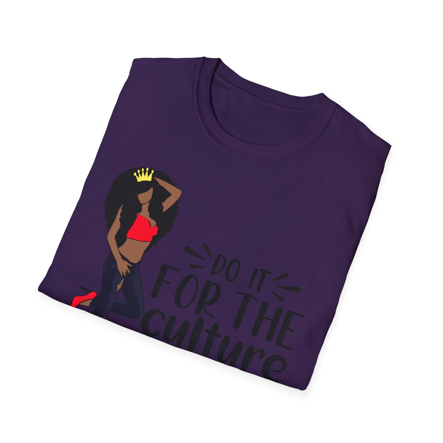 Black Girl Do It For The Culture Unisex Softstyle T-Shirt