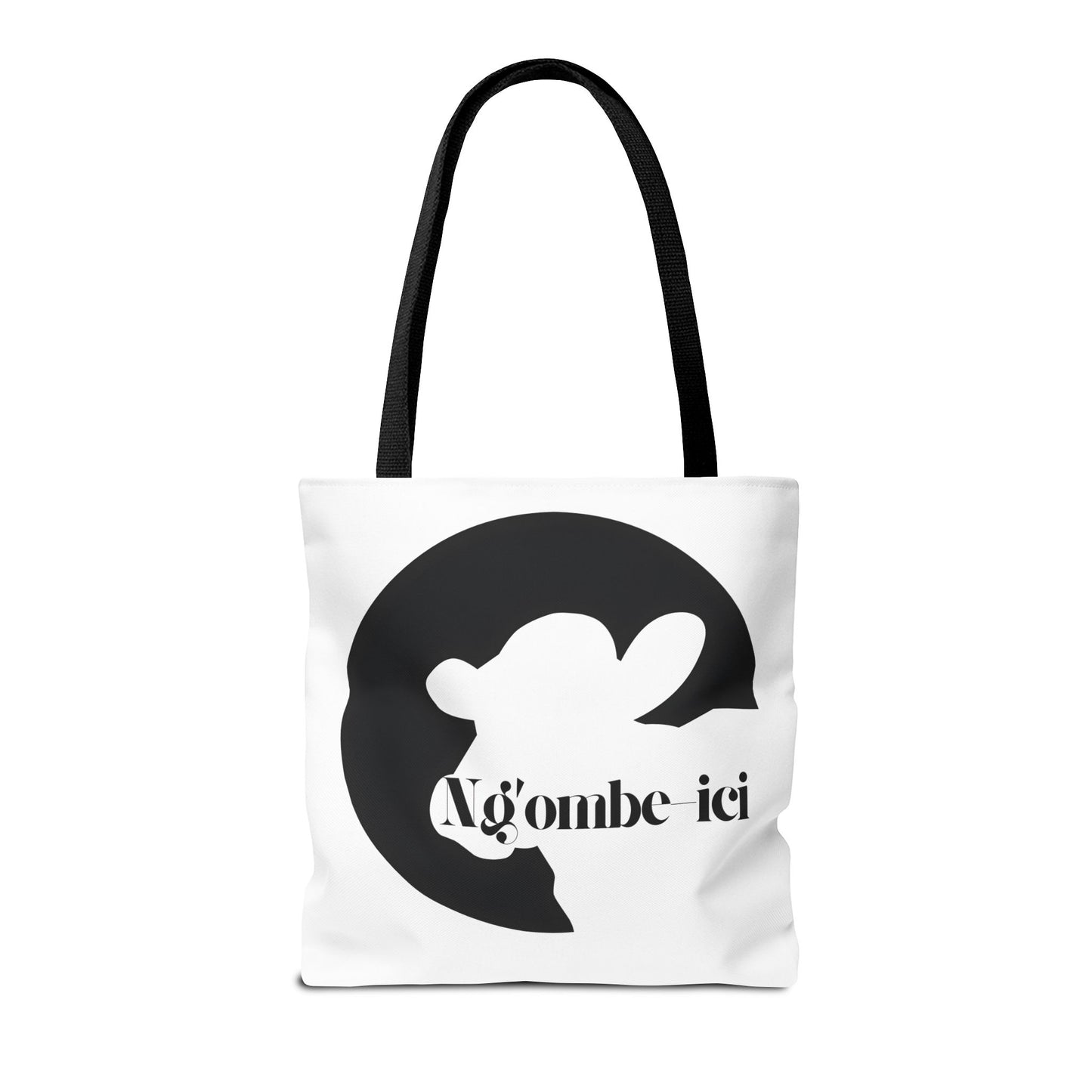 Ngombe-ici Chic Cow Print Tote Bag, Stylish Eco-Friendly Bag, Great for Shopping, Travel, Gifts, and Everyday Use