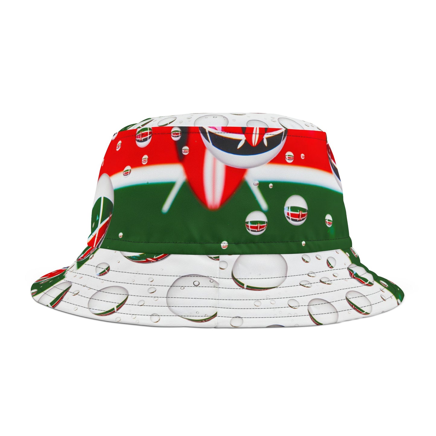 Bucket Hat - Kenyan Flag Hat Design