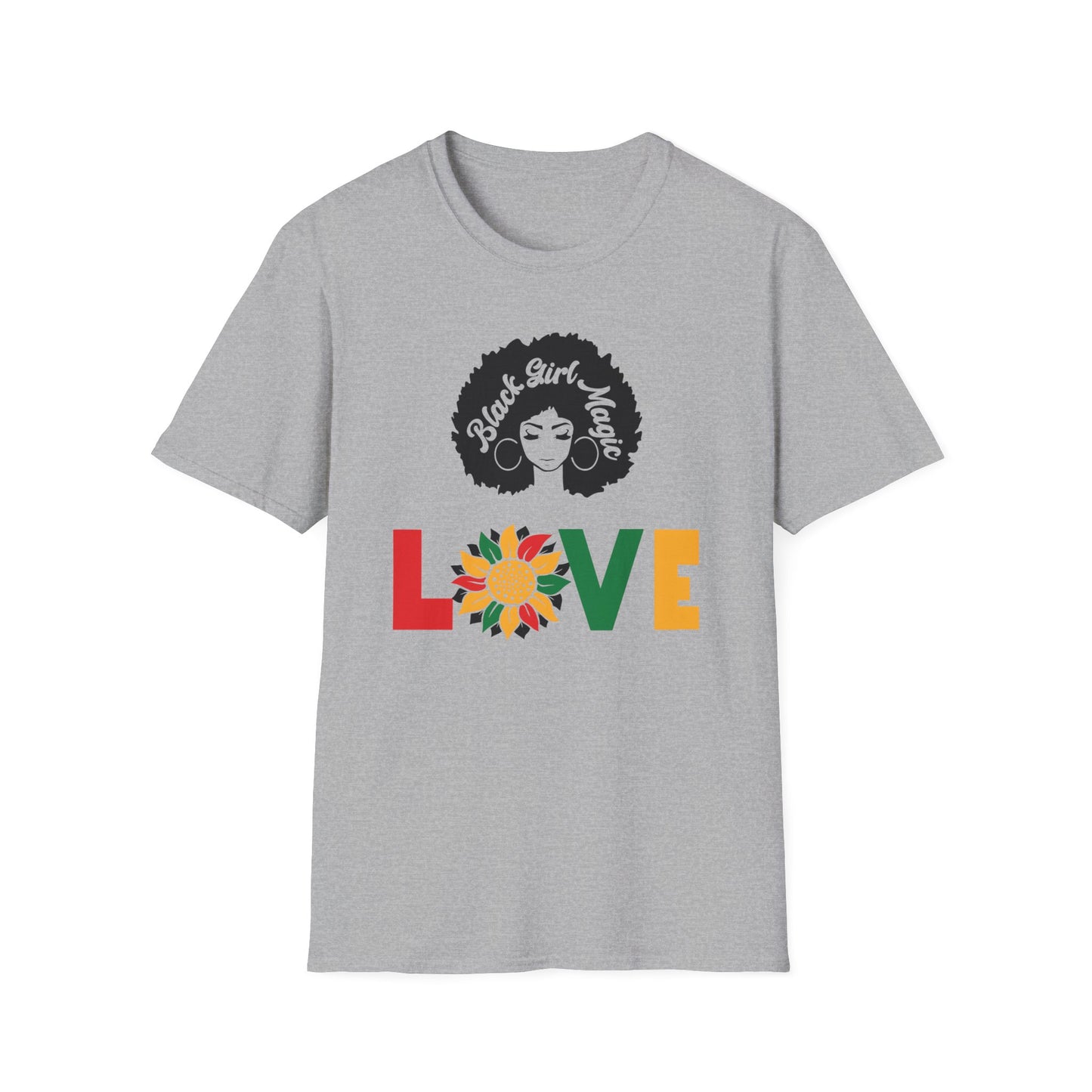 Love Black Girl Magic Unisex Softstyle T-Shirt