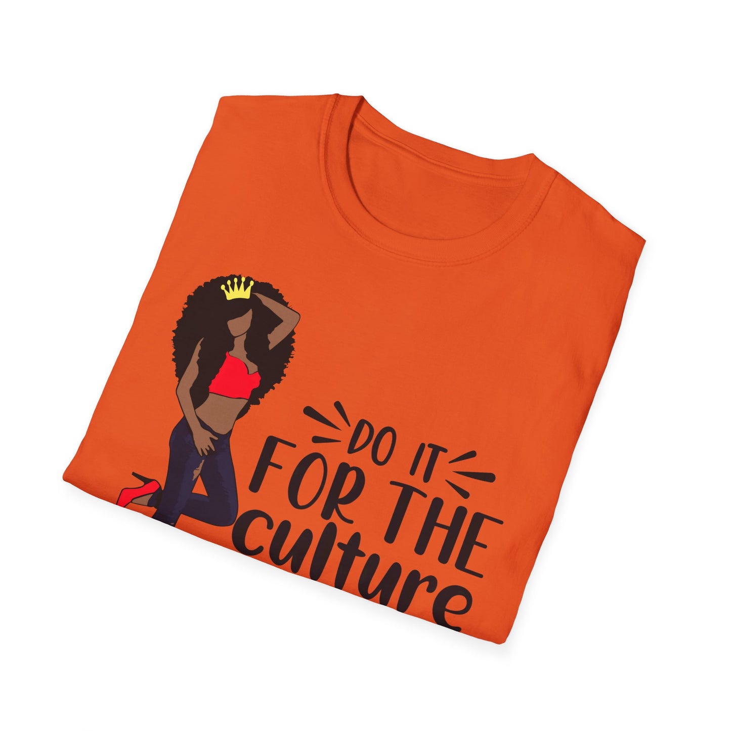 Black Girl Do It For The Culture Unisex Softstyle T-Shirt