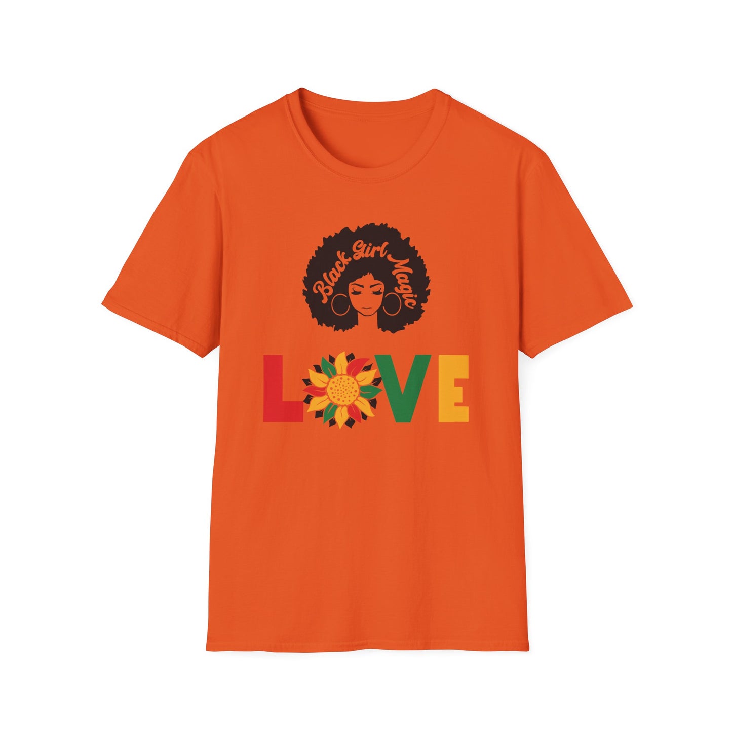 Love Black Girl Magic Unisex Softstyle T-Shirt