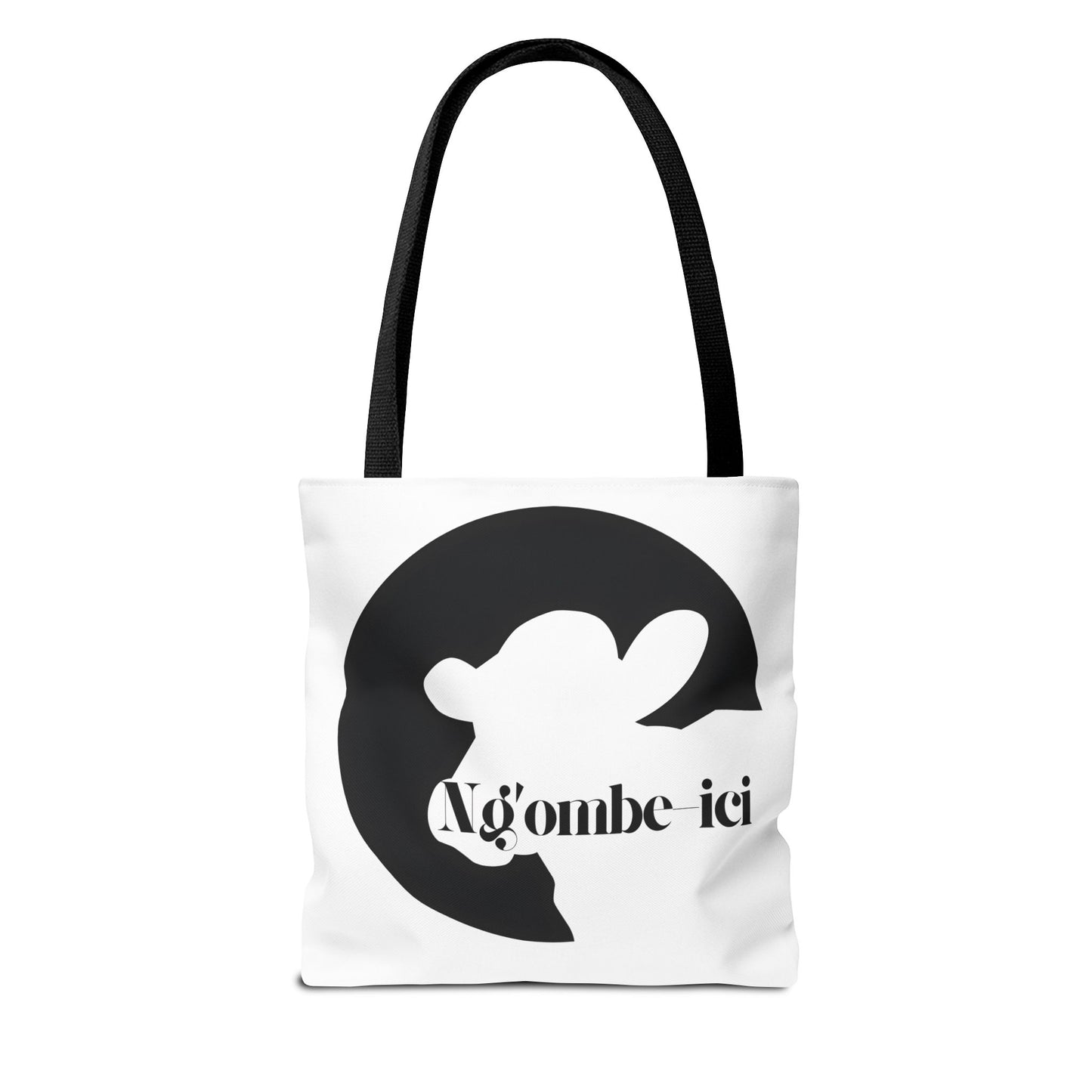Ngombe-ici Chic Cow Print Tote Bag, Stylish Eco-Friendly Bag, Great for Shopping, Travel, Gifts, and Everyday Use