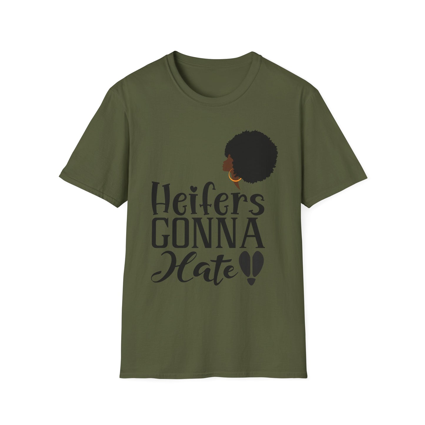 Heifers Gonna Hate Queen Unisex Softstyle T-Shirt