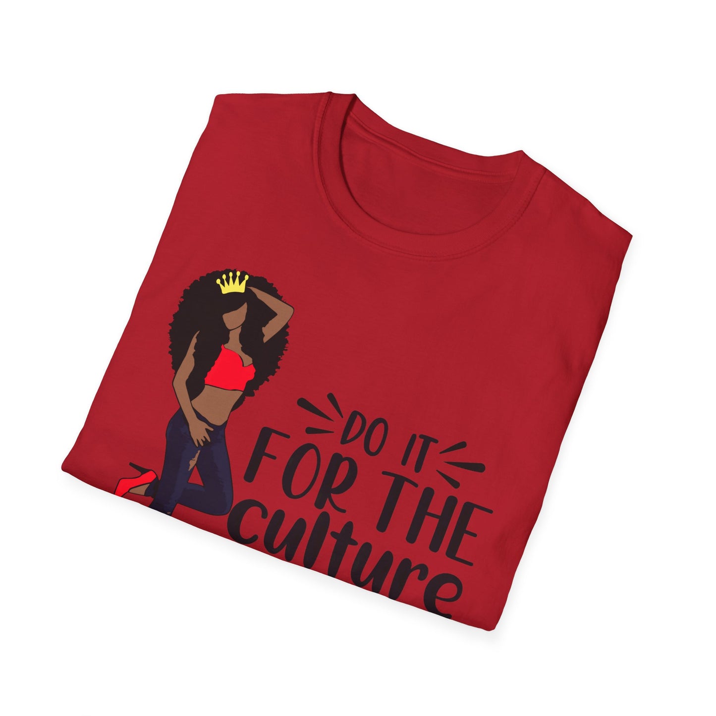 Black Girl Do It For The Culture Unisex Softstyle T-Shirt