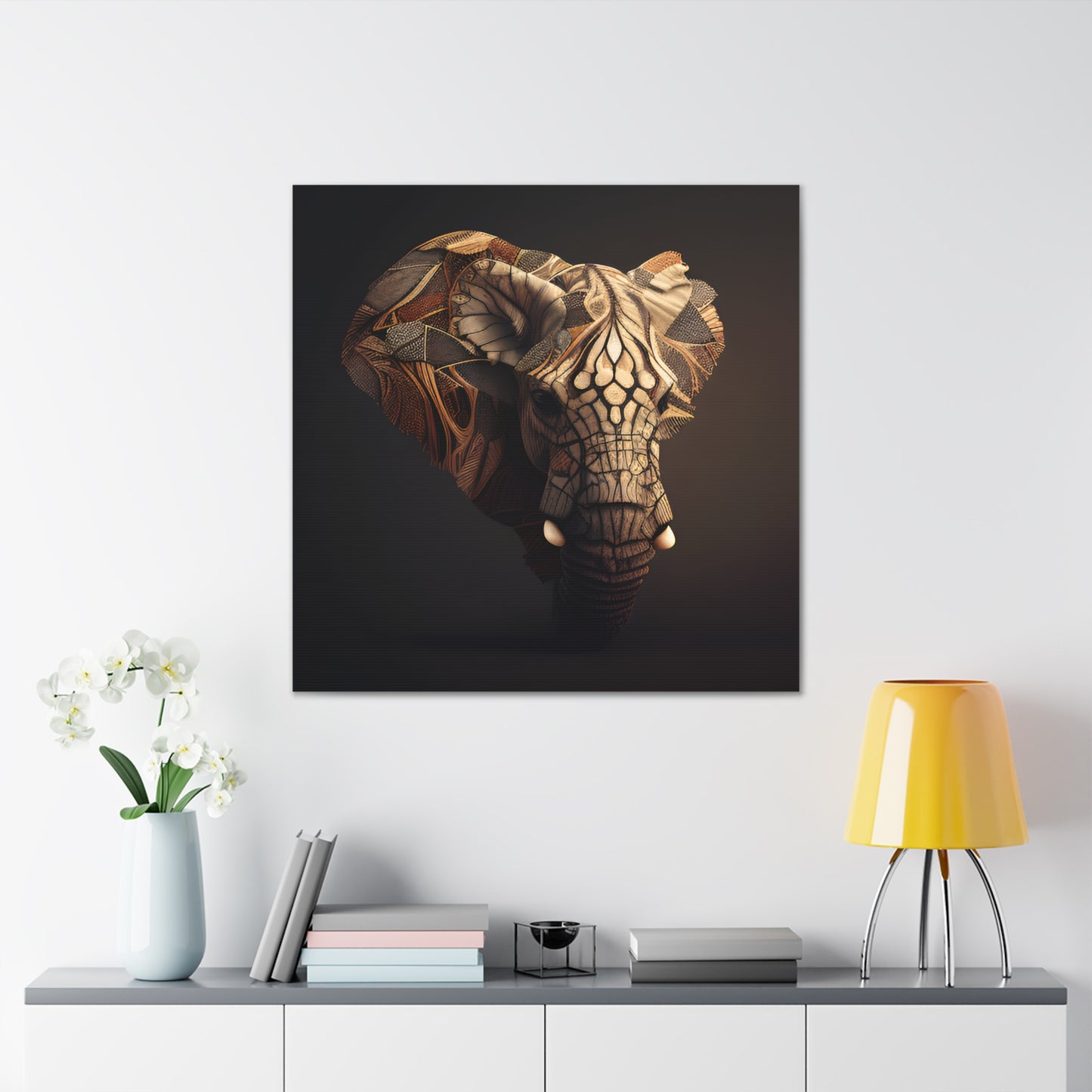 African Elephant Portrait