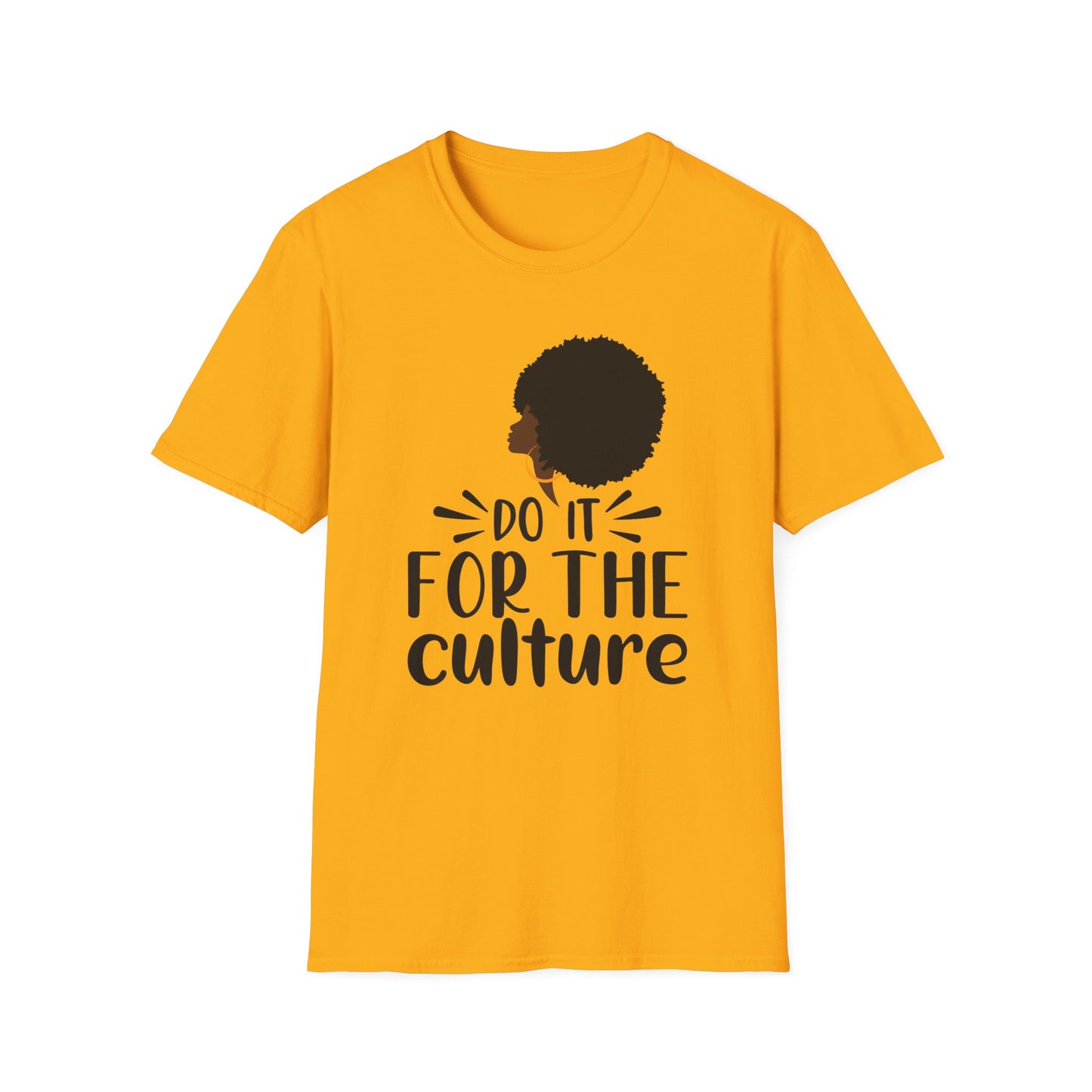 Do It For The Culture Afro Queen Softstyle T-Shirt