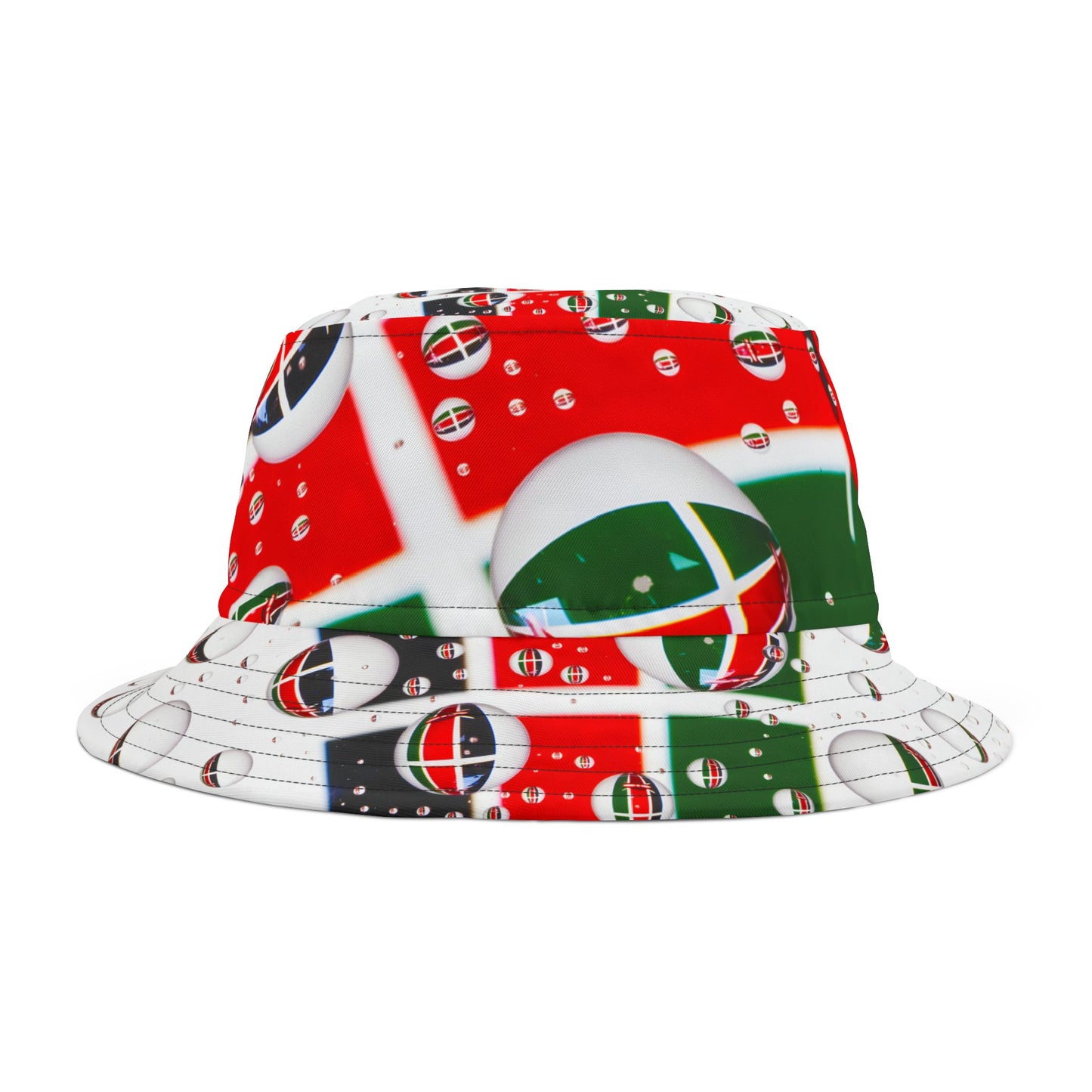 Bucket Hat - Kenyan Flag Hat Design
