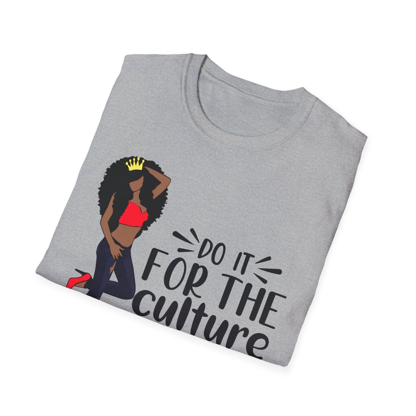 Black Girl Do It For The Culture Unisex Softstyle T-Shirt