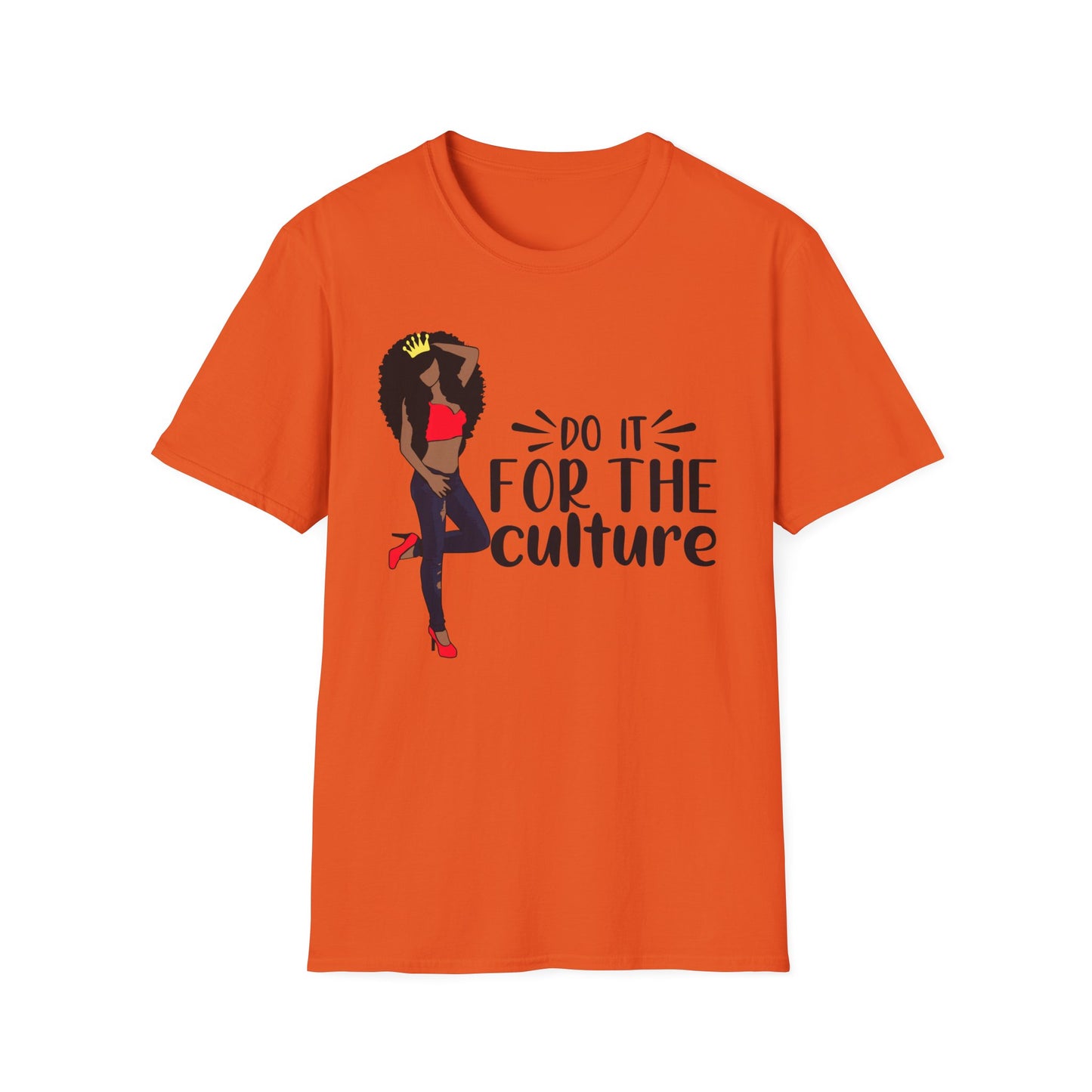 Black Girl Do It For The Culture Unisex Softstyle T-Shirt