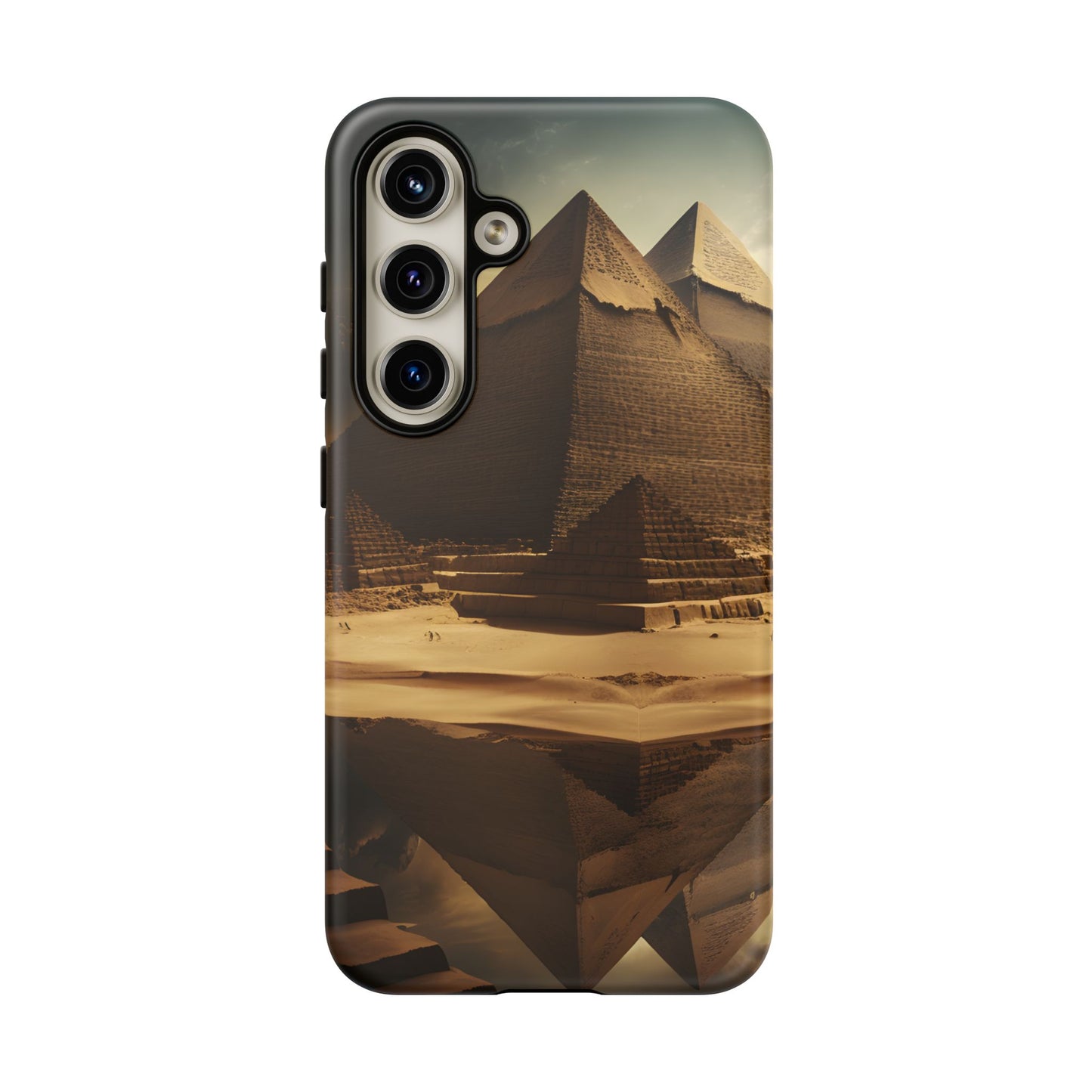 Pyramid Phone Case – Ancient Egypt Inspired Design, Desert Landscape Art, Stylish Protective Cover