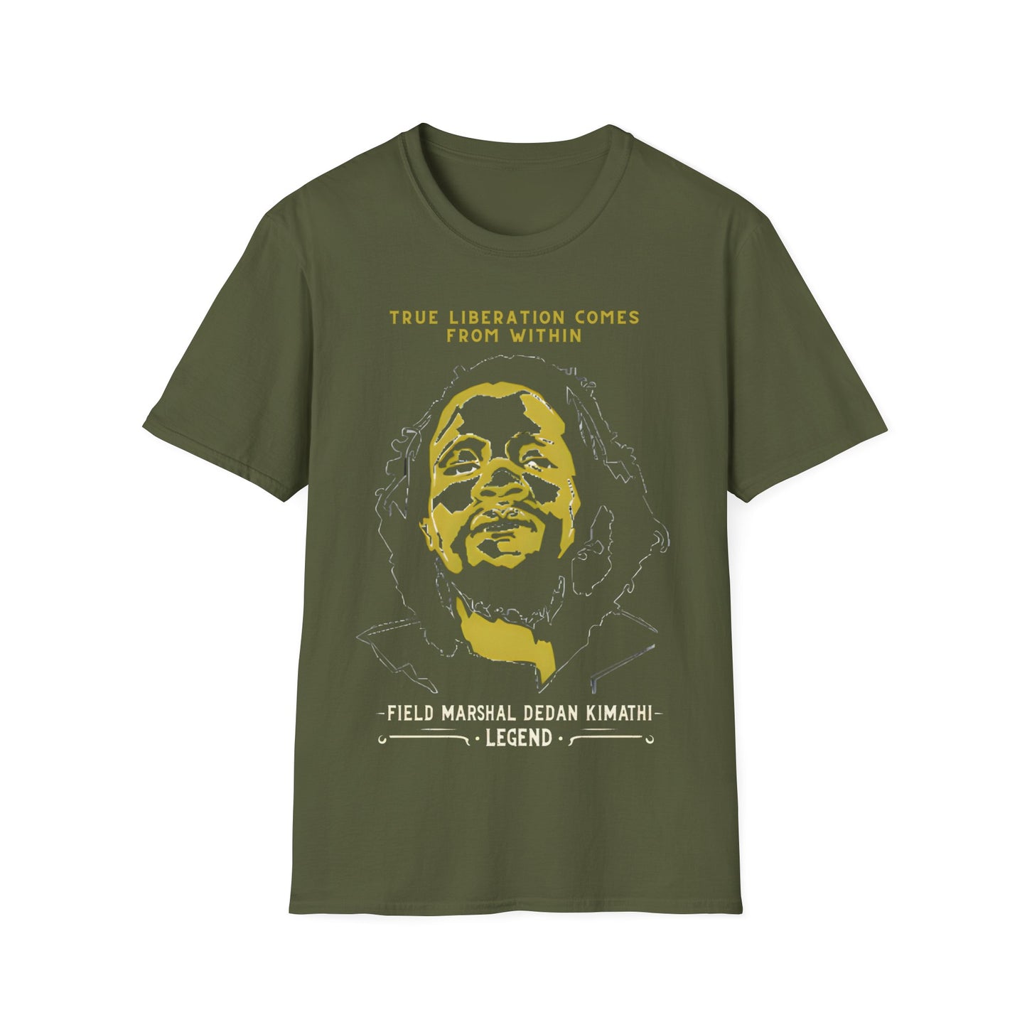 Dedan Kimathi - True Liberation T-Shirt - Kenyan Hero