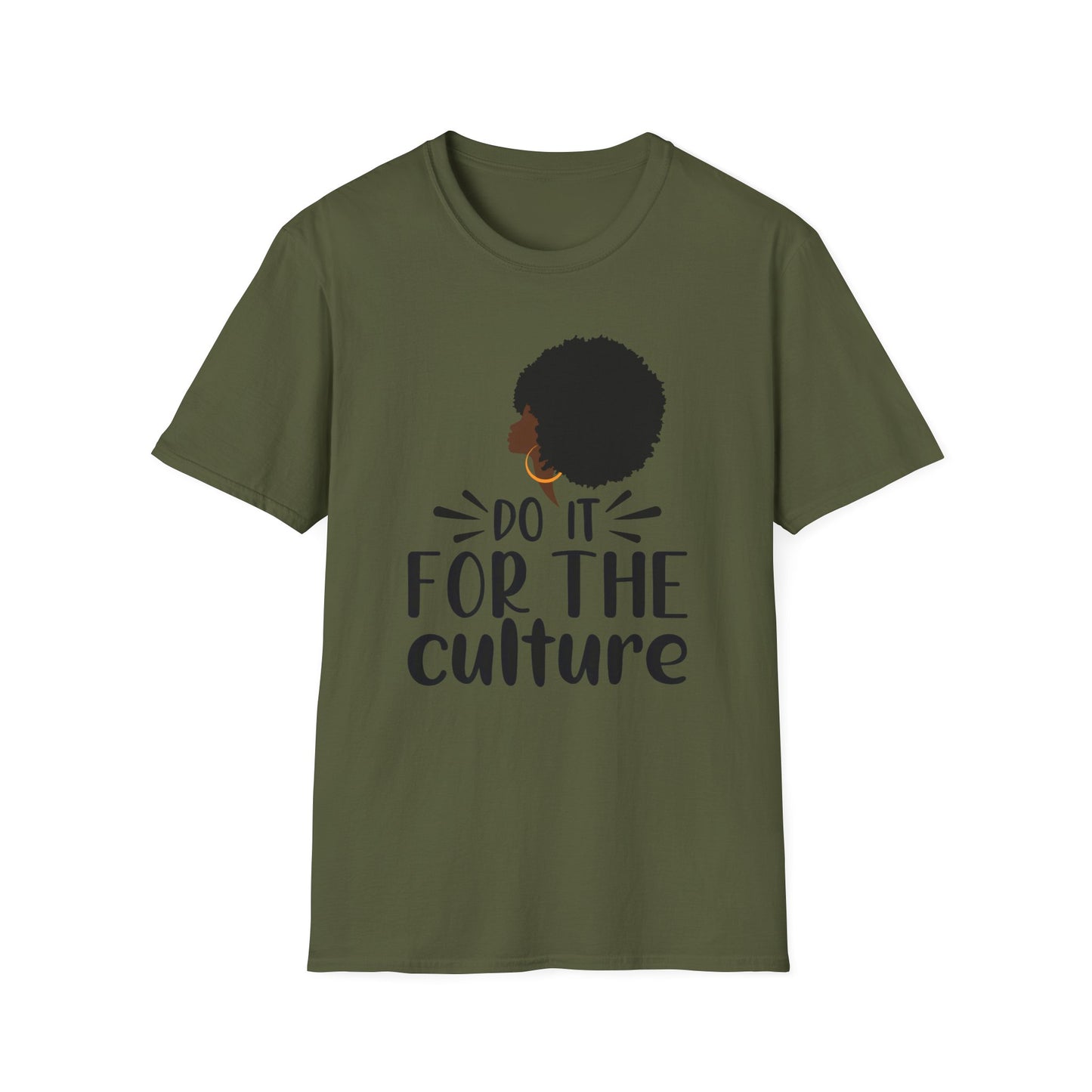 Do It For The Culture Afro Queen Softstyle T-Shirt