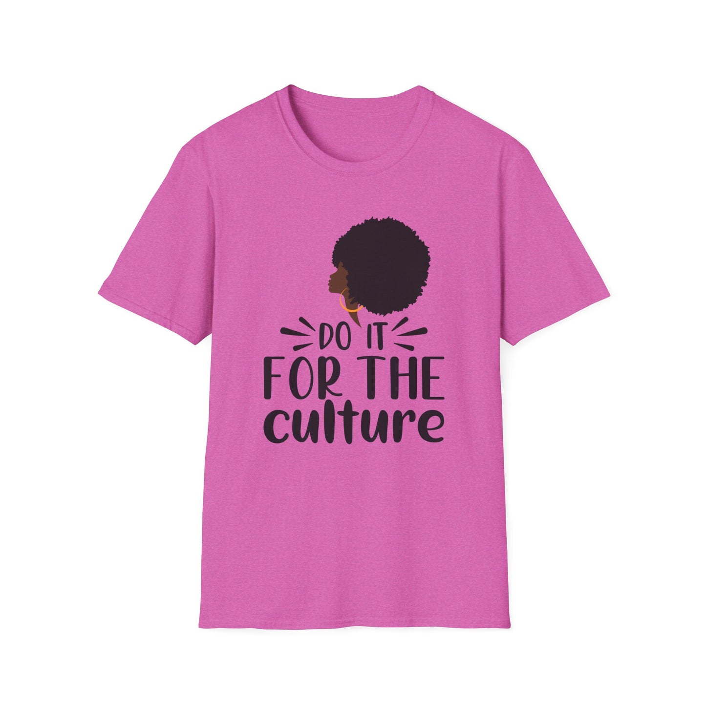 Do It For The Culture Afro Queen Softstyle T-Shirt