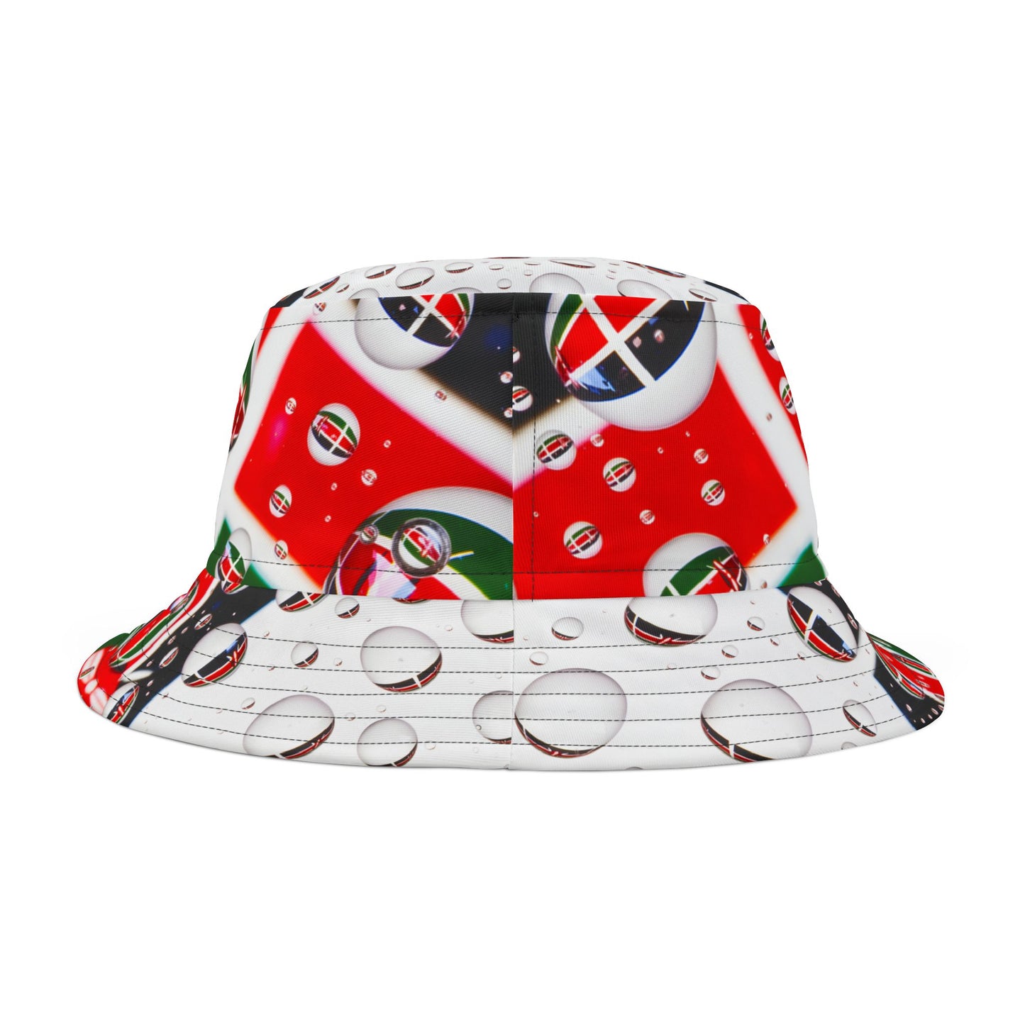 Bucket Hat - Kenyan Flag Hat Design