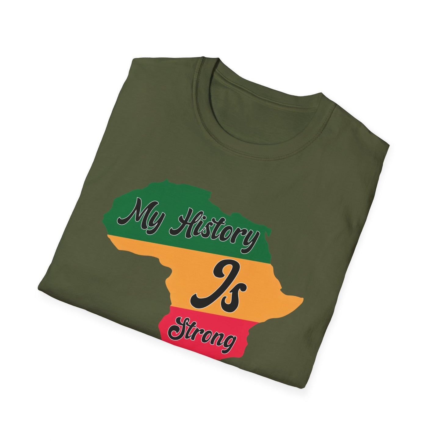 My History Is Strong Unisex Softstyle T-Shirt