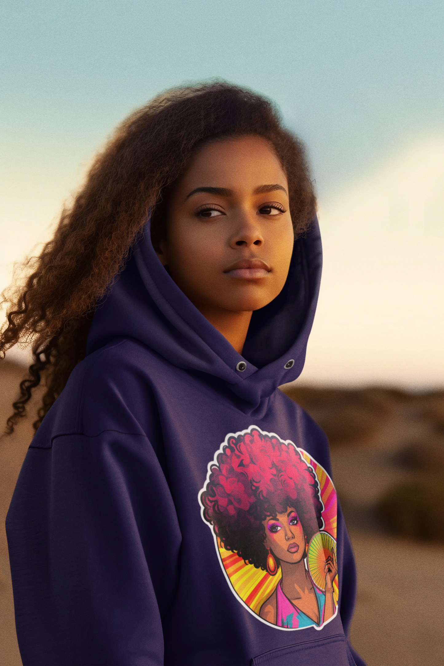 Afro Hoodie