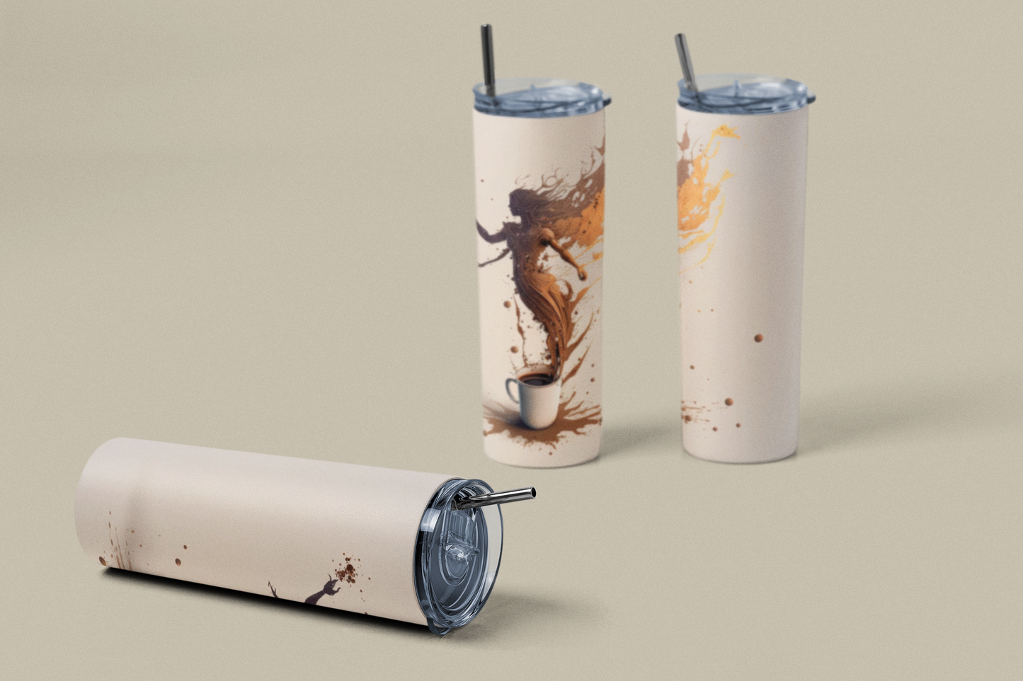 Coffee Art Tumbler Design