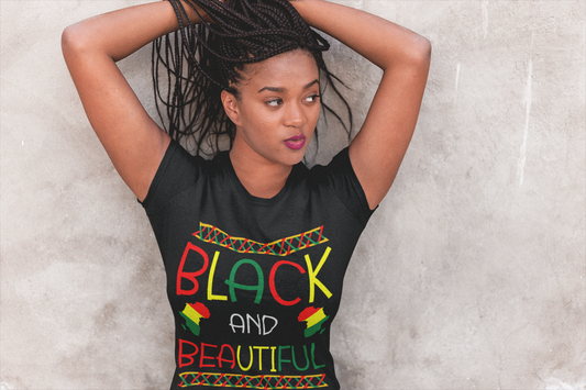 Black And Beautiful Unisex Softstyle T-Shirt