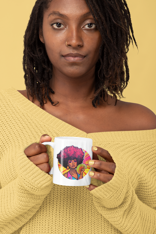 Afro Coffee Mug