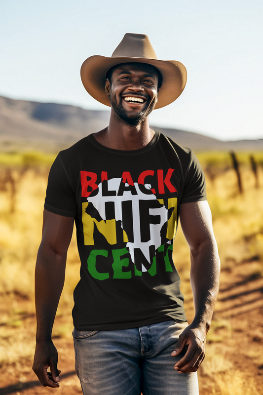 Blacknificent African Map Unisex Softstyle T-Shirt