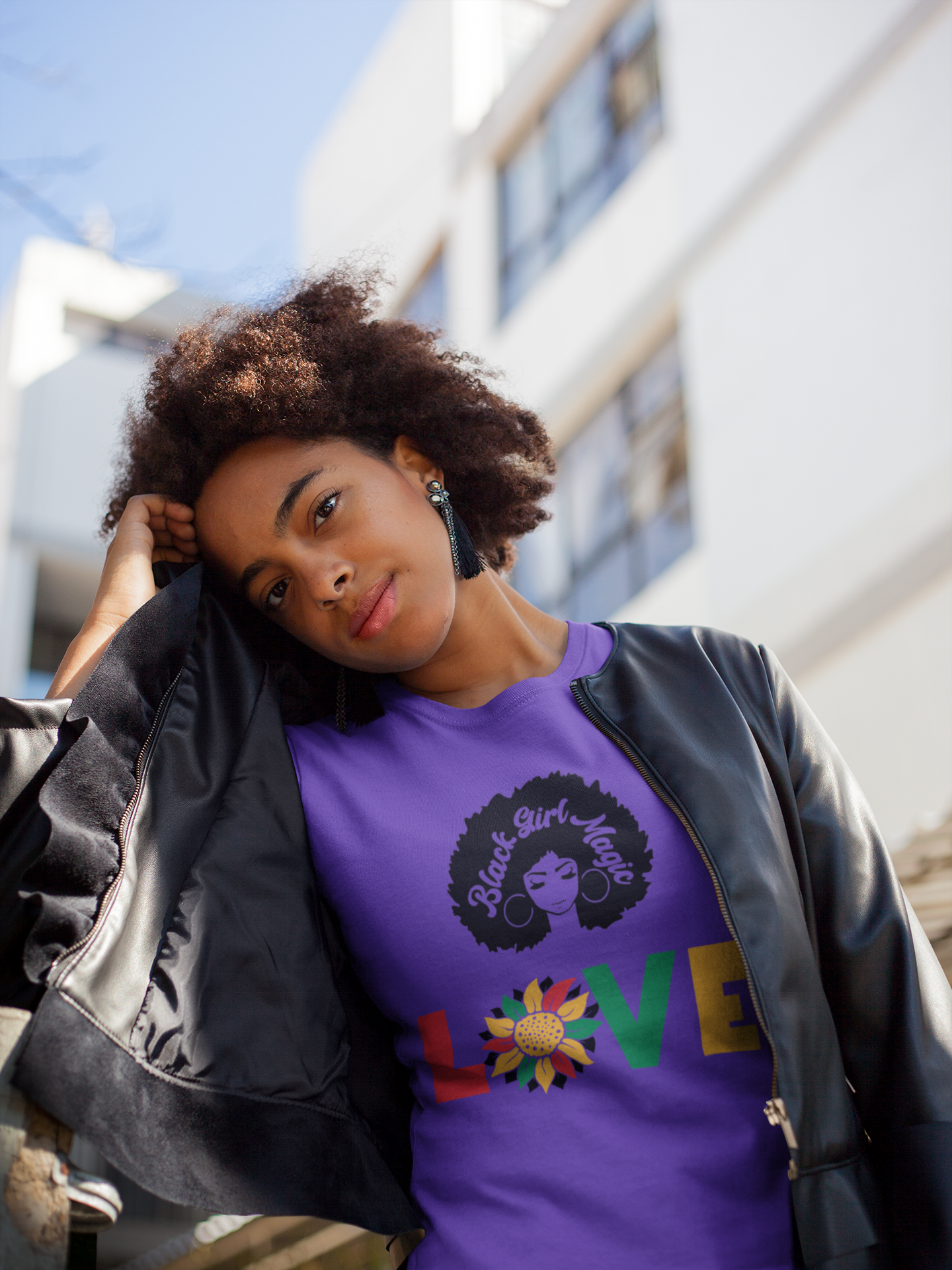 Love Black Girl Magic Unisex Softstyle T-Shirt